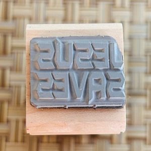 JESUS SAVES Stamp